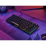 Optical and mechanical gaming keyboard - CORSAIR - K65 PRO MINI - RGB LED backlight - CORSAIR OPX switches - Black - Image 2