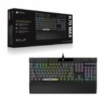 Magnetic-mechanical Gaming Keyboard - CORSAIR - K70 MAX RGB - PBT Keys - Black - (CH-910961G-FR) - Image 4