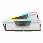 RAM Memory - CORSAIR - Vengeance RGB DDR5 RAM 32GB (2x16GB) 6000MHz CL30 Intel XMP Compatible iCUE - White