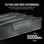 RAM Memory - CORSAIR - Vengeance DDR5 RAM 32GB (2x16GB) 5600MHz CL40 Intel XMP iCUE Compatible - Black (CMK32GX5M2B5600C40) - Image 3