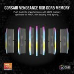 RAM Memory - CORSAIR - Vengeance RGB DDR5 RAM 32GB (2x16GB) 5600MHz CL40 AMD Expo iCUE Compatible - Gray (CMH32GX5M2B5600Z40) - Image 2