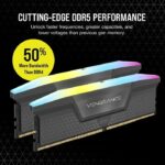 RAM Memory - CORSAIR - Vengeance RGB DDR5 RAM 32GB (2x16GB) 6000MHz CL36 AMD Expo iCUE Compatible - Gray (CMH32GX5M2E6000Z36) - Image 3