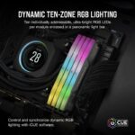RAM Memory - CORSAIR - Vengeance RGB DDR5 RAM 32GB (2x16GB) 6000MHz CL36 AMD Expo iCUE Compatible - Gray (CMH32GX5M2E6000Z36) - Image 4