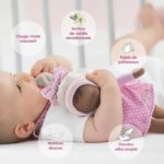 Doudou - COROLLE - Miss Rose Reves d'Étoiles - 25 cm - From birth - Image 5