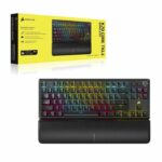Gaming Keyboard - CORSAIR - K70 Pro TKL - MGX Hyperdrive Switches - RGB Backlighting - AZERTY - Image 5