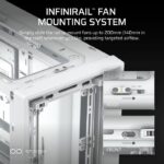 PC Case - CORSAIR - FRAME 4000D Series - Mid-Tower - White - Image 5
