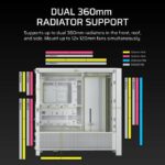 PC Case - CORSAIR - FRAME 4000D Series - Mid-Tower - White - Image 6