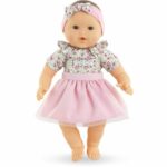 Large baby doll - COROLLE - My Adorable Large Flower Garden Baby Doll - 36 cm - from 2 years old - Image 3