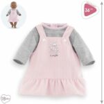 Dress and T-Shirt Banks of the Loire - COROLLE - Clothing - For 36cm Doll - From 2 years old – Bild 2