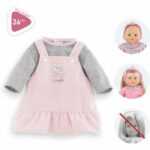Dress and T-Shirt Banks of the Loire - COROLLE - Clothing - For 36cm Doll - From 2 years old – Bild 4