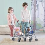 Baby doll accessory - COROLLE - Pink stroller for 30, 36 and 42cm baby dolls - From 3 years old - Image 6