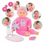 Large interactive Lucille baby doll - COROLLE - Mon Grand Poupon - 42cm - From 2 years old - Image 5
