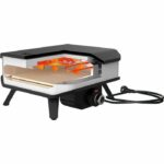 Electric pizza oven - COZZE - 2200 W - 60.5 x 60.5 x 30.5 cm - Black / White - Image 3