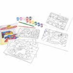 CRAYOLA Paint by Number Kit - 6 Painting Templates - Ages 5+ - Image 2