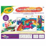 CRAYOLA Paint by Number Kit - 6 Painting Templates - Ages 5+ - Image 3