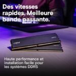 RAM memory - CRUCIAL - PRO DDR5 - 64GB (2x32GB) - DDR5-5600 - UDIMM CL46 (CP2K32G56C46U5) - Image 3