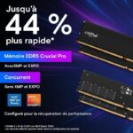 RAM memory - CRUCIAL - PRO DDR5 - 48GB (2x24GB) - DDR5-6000 - UDIMM CL48 (CP2K24G60C48U5) - Image 6