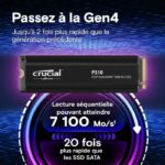 CRUCIAL - P310 - Internal SSD - 1TB - Gen4 - NVMe M.2 - Up to 7100 MB/s - Image 2