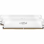 CRUCIAL DDR5 PRO RAM Memory - Overclocking Edition - Kit 64GB (2 x 32GB) - 6400 MT/s - CL40 - UDIMM - White