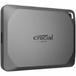 External SSD hard drive - CRUCIAL - X9 Pro - 2 TB - USB 3.2 Gen-2 2x2 - Gray