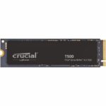 Crucial T500 SSD 2TB PCIe Gen4 NVMe M.2 Internal Gaming SSD, up to 7200MB/s, SSD Hard Drive - CT2000T500SSD8