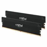 CRUCIAL Memory RAM PRO DDR5 - 6400 MHZ - 32GB Kit (16GBx2 - OC Gaming Memory Black - CP2K16G64C38U5B