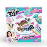 Canal Toys - Airbrush Art - Fashion Design Kit with electronic spray, stencils and markers - AIR 016 – Bild 3
