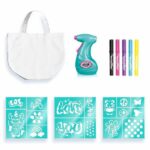 Canal Toys - Airbrush Art - Fashion Design Kit with electronic spray, stencils and markers - AIR 016 – Bild 4