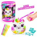 Canal Toys - Airbrush Plush - Neon Squish Plush Barrel with Felt Tips and Stencils - AIR 022 - Image 3