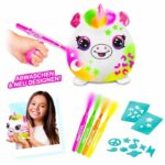 Canal Toys - Airbrush Plush - Neon Squish Plush Barrel with Felt Tips and Stencils - AIR 022 - Image 4