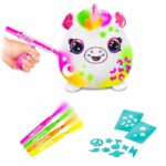 Canal Toys - Airbrush Plush - Neon Squish Plush Barrel with Felt Tips and Stencils - AIR 022 - Image 5