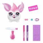 Canal Toys - Airbrush Plush - Mini Hair'iffic plush toy to style and decorate with felt-tip pens - AIR 038 - Random plush model - Image 4