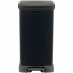 CURVER Decobin Rectangular Bin - 50 L - Carbon Black