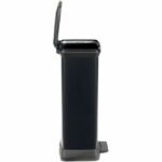 CURVER Decobin Rectangular Bin - 50 L - Carbon Black - Image 3