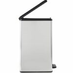 Slim Bin - SLIM BIN - CURVER - 40L - Space saving - 40 x 25 x 61 cm - Metallic grey - Image 4