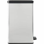 Slim Bin - SLIM BIN - CURVER - 40L - Space saving - 40 x 25 x 61 cm - Metallic grey - Image 5
