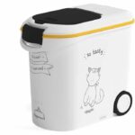 CURVER Food container Diner is served - 12 kg - 35 L - White and black - For cat