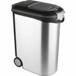 Curver container of animal food 20 kg 54 l silver