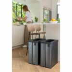 Recycling bin - VERTO - CURVER - 54 L - Pearl grey - Image 4