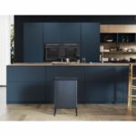 Floor-standing trash can - VERTO - CURVER - Touch opening - 54 L - Pearl blue - Image 3