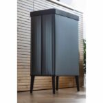 Floor-standing bin - VERTO - CURVER - Touch opening - 54 L - Pearl grey - Image 2