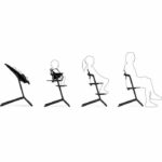 CYBEX - Lemo 2 Adjustable High Chair - Stunning Black - Image 3