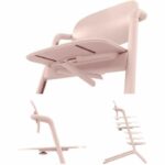CYBEX - High chair - 3 in 1 pack - LEMO 2 - Pink - Adjustable in height and depth - Baby set included - Image 2