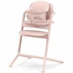 CYBEX - High chair - 3 in 1 pack - LEMO 2 - Pink - Adjustable in height and depth - Baby set included - Image 4