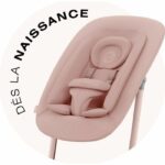 LEMO 2 deckchair – CYBEX – Pink – Adjustable backrest – Scalable – Mixed