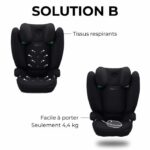 AUTO SEP SOLUTION B I -FIX Volcano Black Cybex - Group 2/3 - Black - Image 5