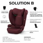 AUTO SEP SOLUTION B I -FIX DYNAMIC RED CYBEX - Group 2/3 - Red - Image 2