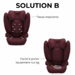 AUTO SEP SOLUTION B I -FIX DYNAMIC RED CYBEX - Group 2/3 - Red - Image 4