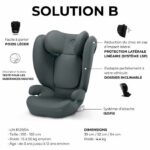 Auto Solution B I -Fix Steel Gray Cybex - Group 2/3 - Gray - Image 2