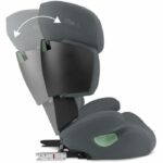 CYBEX Solution X i-Fix Booster Seat - Cobblestone Grey - Image 3